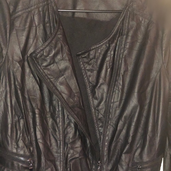 Piccadilly Fashions Small S/P black Ruffle Jacket - Picture 3 of 6